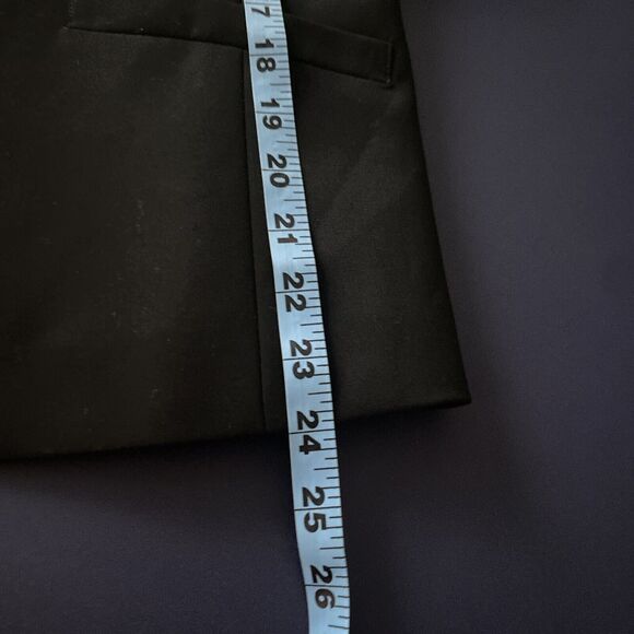 Jones New York Womens 10 Black Single Breasted Blazer Preppy Business Y2K Jacket - Picture 8 of 10